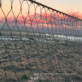 stainless steel diamond  bridge safety wire fence mesh